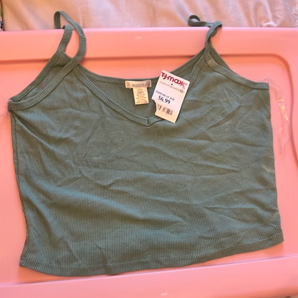 Bozzolo crop tank top